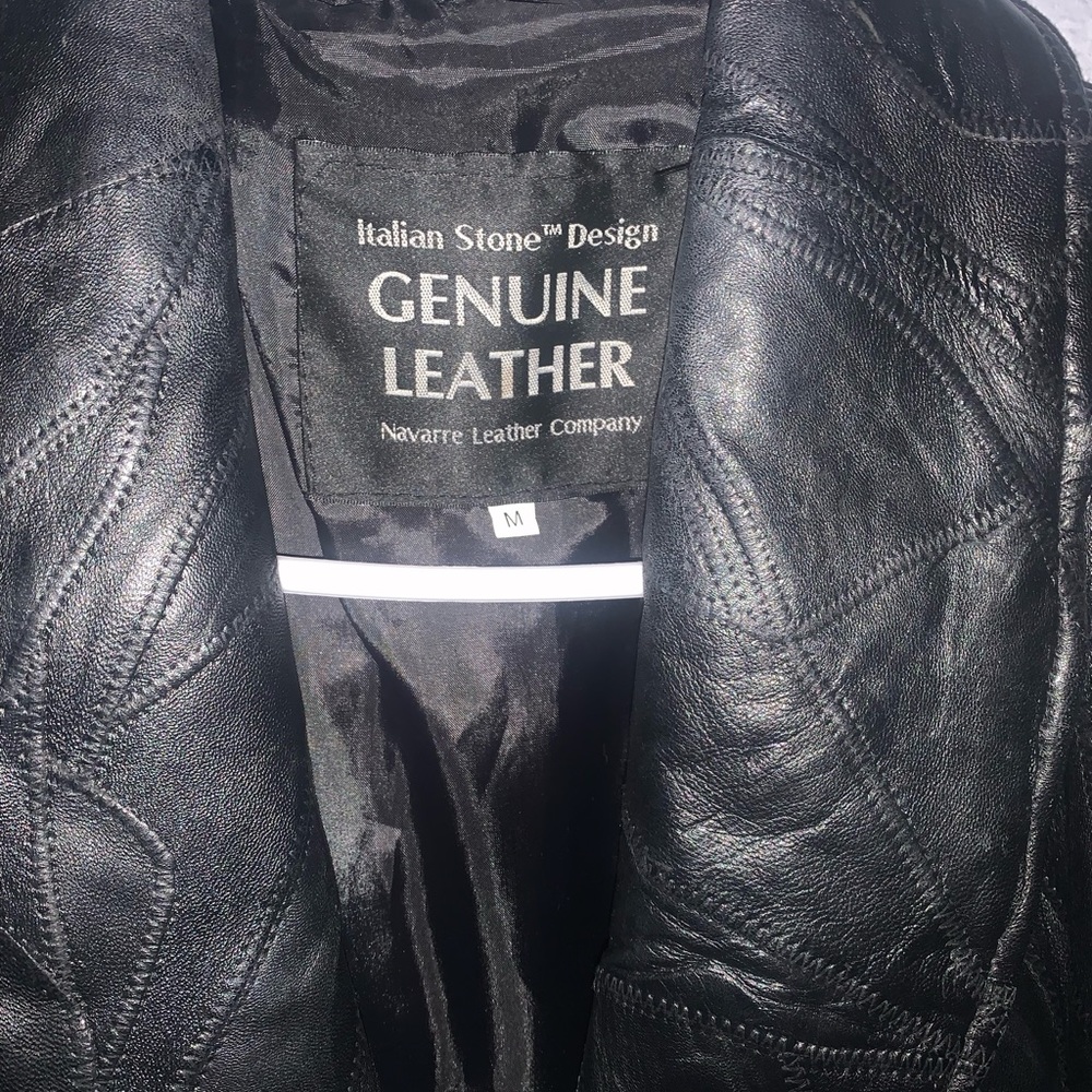 Beautiful Italian leather riding jacket or just a beautiful vintage piece